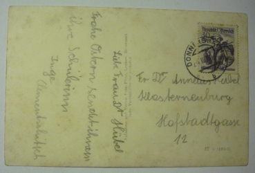Ansichtskarte Donnersbachwald gegen Riesner Krisalpen (1951)